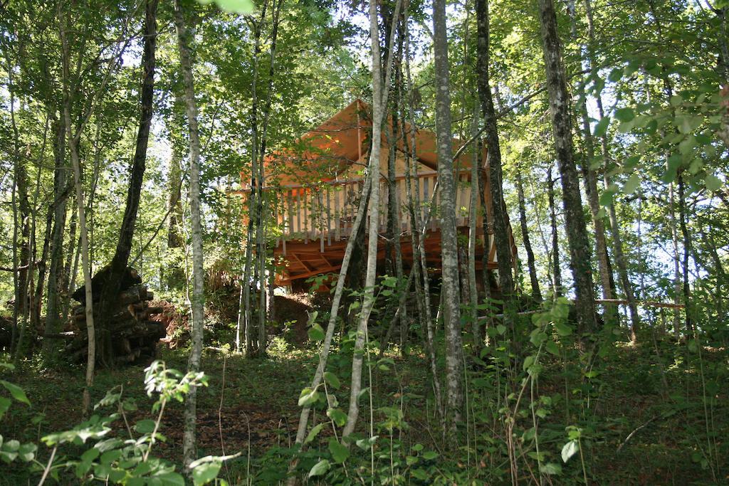 Hôtel Camping Glamping Terre Rouge à Villecomtal Chambre photo